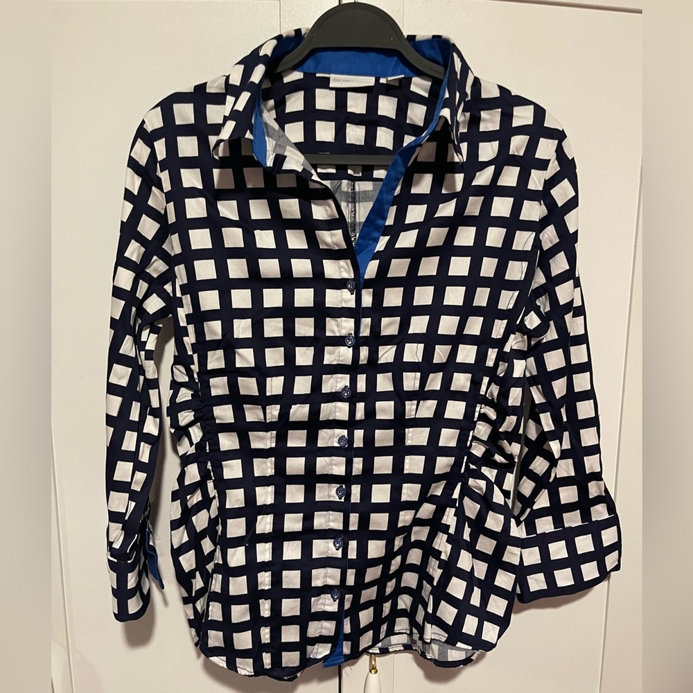 New York and company shirt